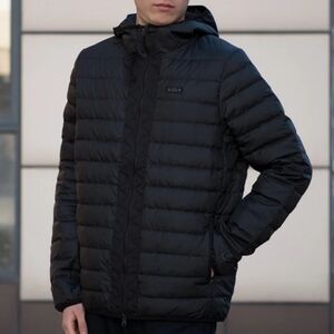 Nike LeBron James OW Sports Casual Warm Hooded Down Jacket Winter